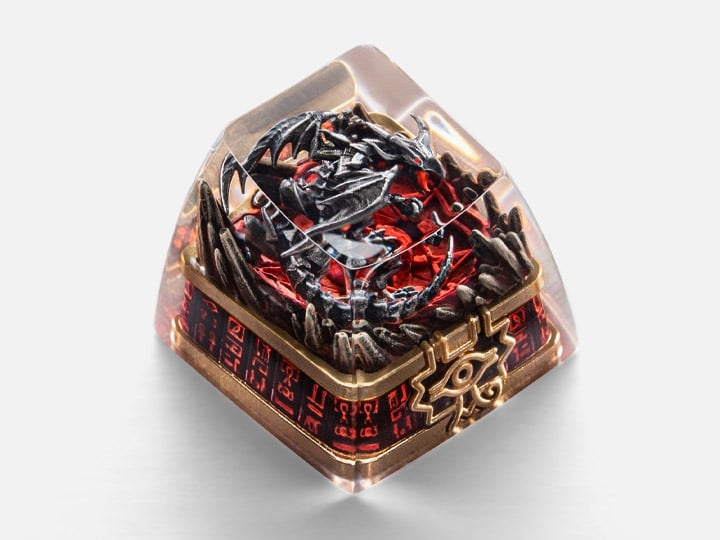 Forge Panda Yu-Gi-Oh! Red-Eyes Black Dragon Artisan Resin Keycap - View 2