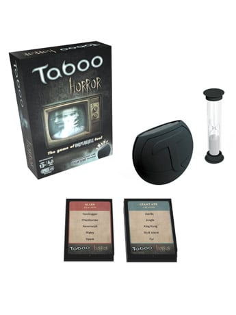 USAopoly Taboo: Horror Edition Party Word Game