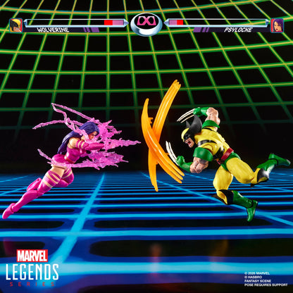 Hasbro Marvel Legends Gamerverse Wolverine vs. Psylocke Action Figure Two-Pack - View 13