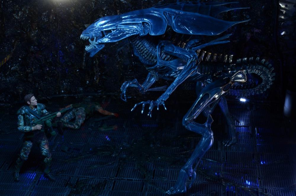 NECA Aliens Xenomorph Queen Ultra Deluxe 15-Inch Action Figure with 30 Articulation Points - View 12