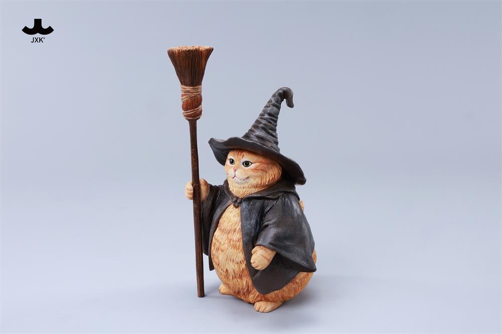 JxK.Studio Wizard Cat Ver. A Resin Figure (6-Inch) - View 4