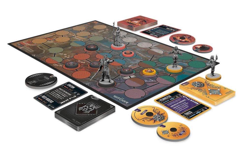 Restoration Games Unmatched: The Witcher: Realms Fall Board Game - View 3