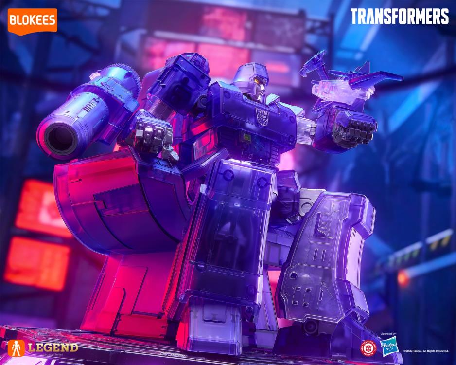 Blokees Transformers Action Edition 02 Megatron (G1 Energy Explosion Ver.) 7.3-Inch Model Kit - View 4