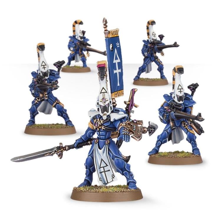 Games Workshop Warhammer 40,000 Aeldari Dire Avengers Plastic Miniatures Set - View 3