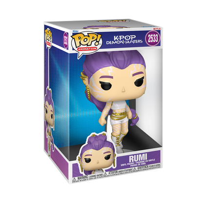 Funko Pop! Jumbo KPop Demon Hunters #2533 Rumi 10-Inch Vinyl Figure - View 3