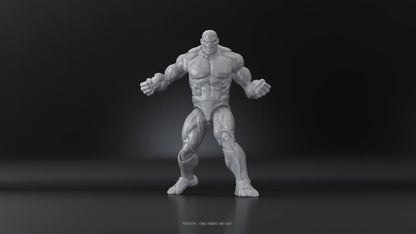 BigBadWorkShop Project Atlas (Gray Ver.) 1/12 Scale Customizing Action Figure, 9-Inch - View 3