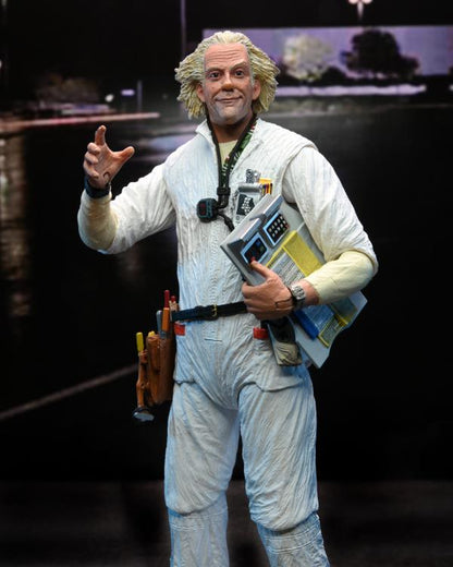 NECA Back to the Future Ultimate Doc Brown (Hazmat Suit) Action Figure - View 10