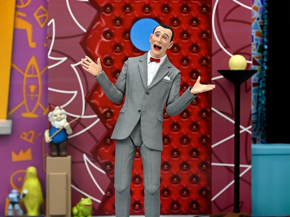 NECA Pee-Wee's Playhouse Ultimate Pee-Wee Herman Action Figure with Pterri - View 2