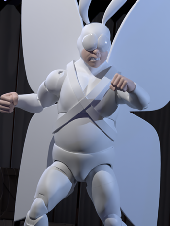 BigBadWorkShop The Tick Longbox Heroes Prestige Arthur 1/12 Scale Action Figure with 20 Points of Articulation