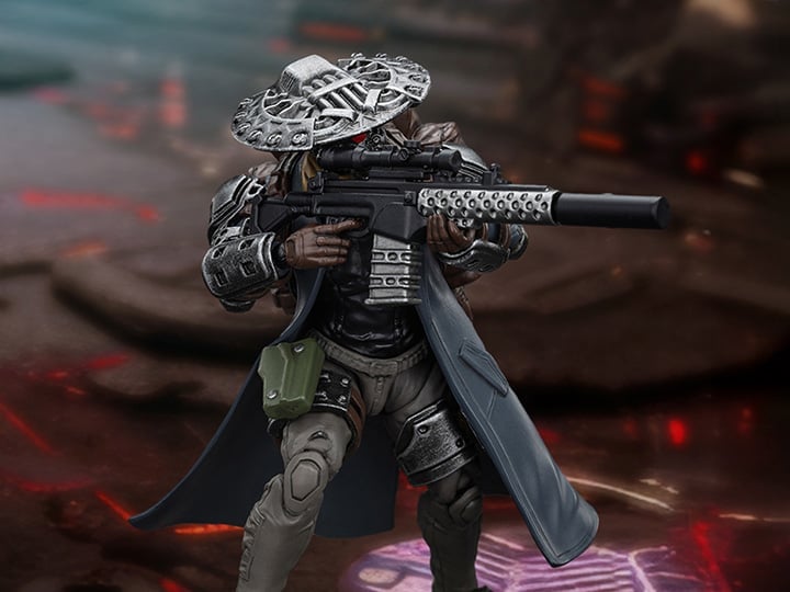 JoyToy Battle for the Stars Shadow Jaeger Squad Raven 1/18 Scale Plastic Action Figure - View 2