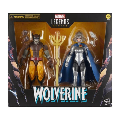 Hasbro Marvel Legends Wolverine 50th Anniversary Wolverine and Lilandra Neramani Action Figure Two-Pack - View 14