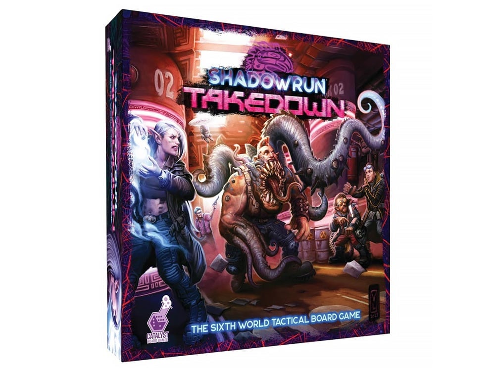 Catalyst Game Labs Shadowrun: Takedown Tabletop Board Game - View 2
