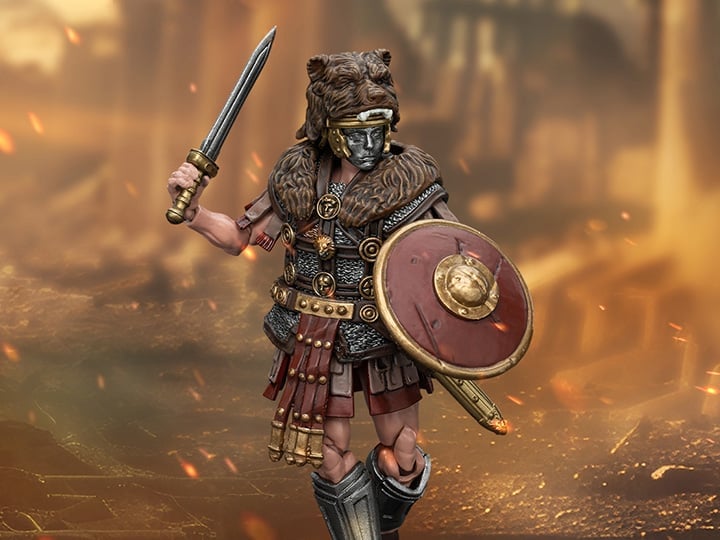 JoyToy Strife Roman Republic Cohort IV Signifer 1/18 Scale 4.25-Inch Action Figure - View 2