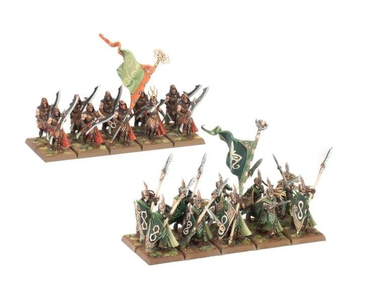 Games Workshop Warhammer The Old World Wood Elf Realms Eternal Guard Citadel Miniatures Set - View 3