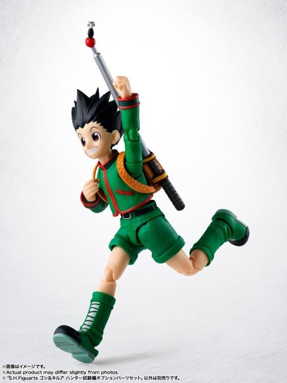 Bandai S.H.Figuarts Hunter x Hunter Gon & Killua Hunter Exam Option Parts Set - View 4