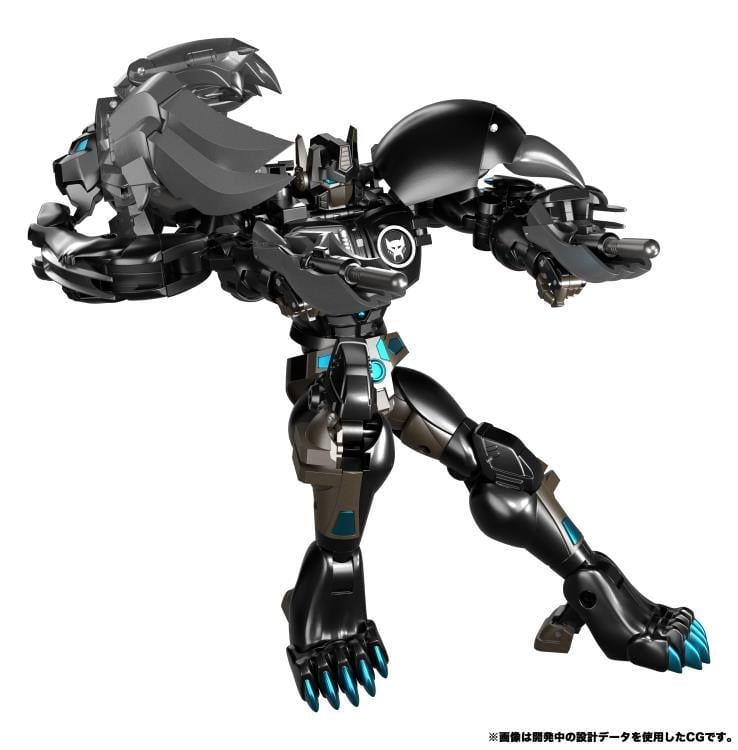Hasbro Transformers Masterpiece MP-48 Dark Amber Leo Prime Plastic Figure - View 4