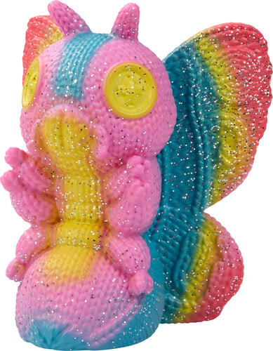Alliance Entertainment Toho Handmade by Robots Mothra (Sofubi Spray Glitter) Vinyl Figure - View 4