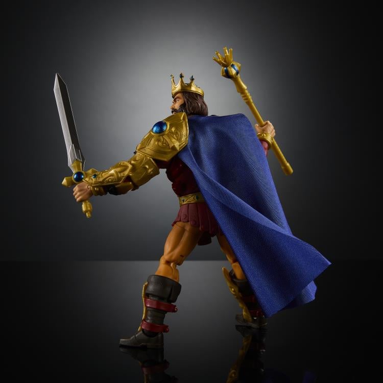 Mattel Masters of the Universe Masterverse New Eternia King Randor Action Figure - View 6