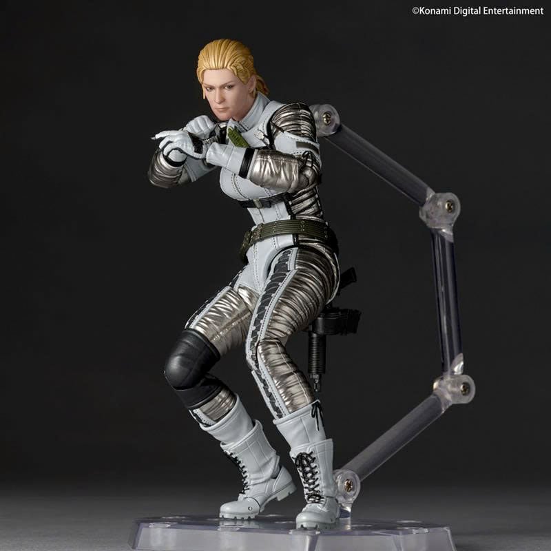 Kaiyodo Metal Gear Solid Delta: Snake Eater Amazing Yamaguchi Revoltech NR117 The Boss 6-Inch Action Figure - View 6