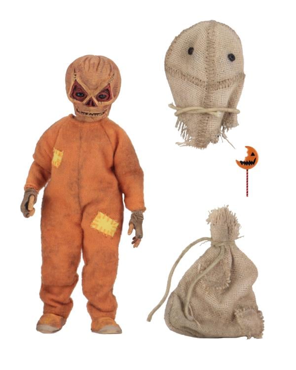 NECA Trick 'r Treat Sam Plastic Figure Listed at 5 and 8 Inches - View 9