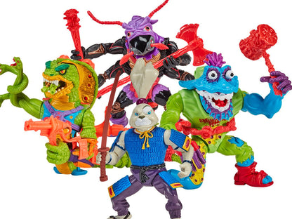 Playmates Teenage Mutant Ninja Turtles Original Classic Mutants Wave 4 4-Inch Action Figure 4-Pack - View 2