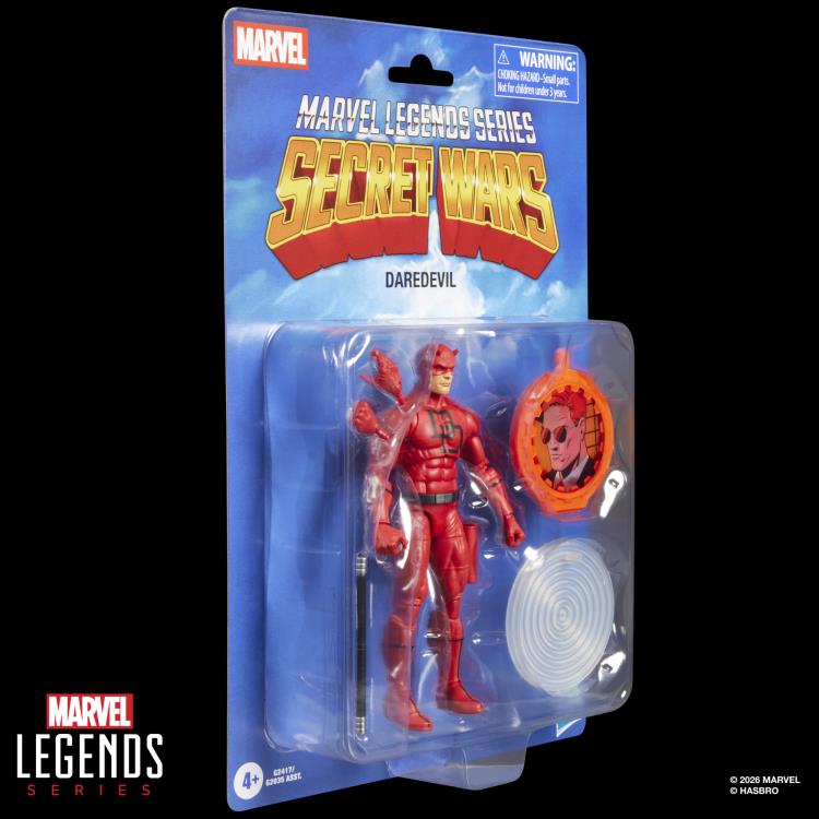 Hasbro Marvel Legends Secret Wars Daredevil Plastic Action Figure - View 14