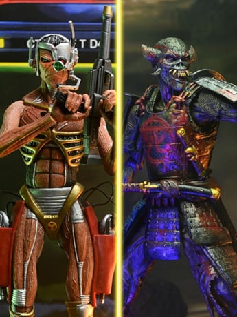 NECA Iron Maiden Ultimate Future Past World Tour Action Figure Two-Pack