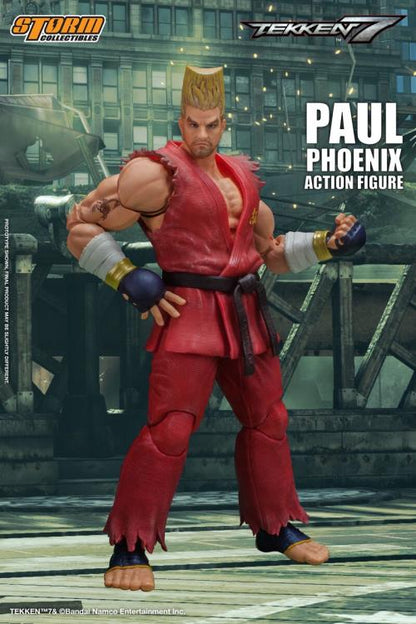 Storm Collectibles Tekken 7 Paul Phoenix 1/12 Scale Action Figure - View 4