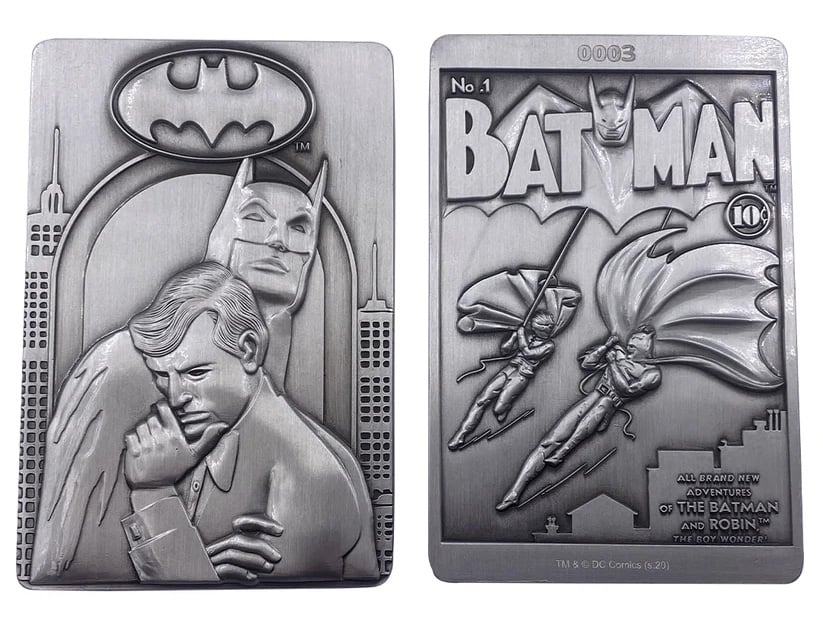 Fanattik Collectibles DC Comics Batman and Robin Limited Edition Ingot - View 10