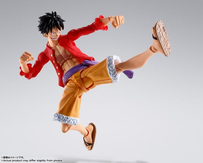 Bandai Tamashii Nations S.H.Figuarts One Piece Monkey D. Luffy The Raid on Onigashima Action Figure - View 8