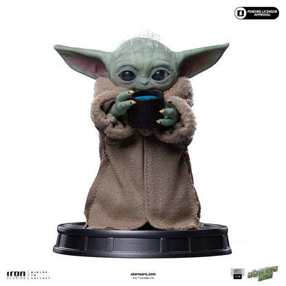 Iron Studios Star Wars: The Mandalorian and Grogu Legacy Replica Grogu Always Hungry 1/4 Scale Polystone Statue - View 5