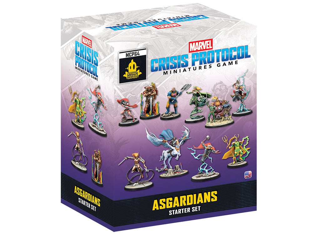 Atomic Mass Games Marvel: Crisis Protocol Asgardians Starter Set Miniatures - View 2