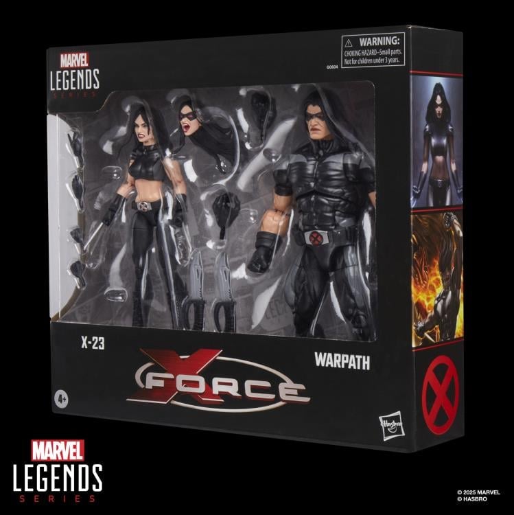Hasbro Marvel Legends X-Force Warpath and X-23 Action Figure Two-Pack - View 20