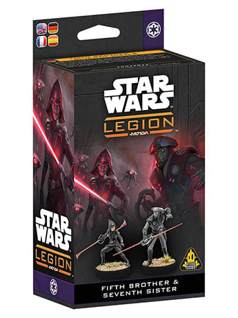 Atomic Mass Games Star Wars: Legion Fifth Brother and Seventh Sister Plastic Miniatures