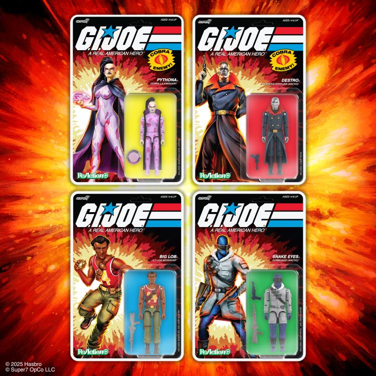 Super7 G.I. Joe ReAction+ Pythona (Movie Ver.) Action Figure - View 8