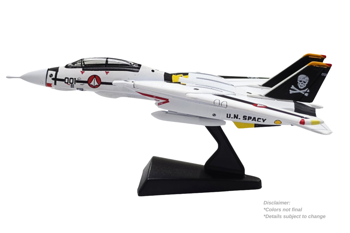 Daron Worldwide Trading Robotech Movie Stub VF-1S Fighter Skull One 1/160 Scale Diecast Model - View 4