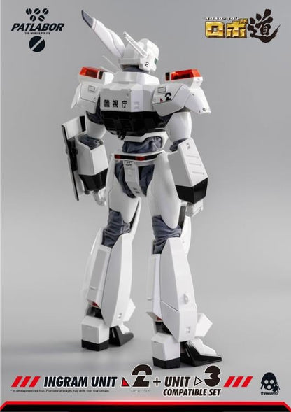 threezero Patlabor ROBO-DOU Ingram Unit 2 1/35 Scale Figure + Unit 3 Compatible Set - View 9