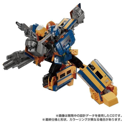 Takara Tomy Transformers Masterpiece G MPG-07 Trainbot Ginou Plastic Collectible Figure - View 4