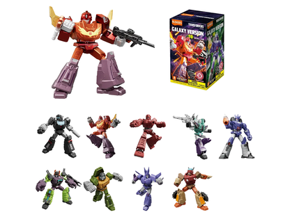 Blokees Transformers Galaxy Version 10 One Shall Stand Boxed Set of 9 Model Kits - View 2