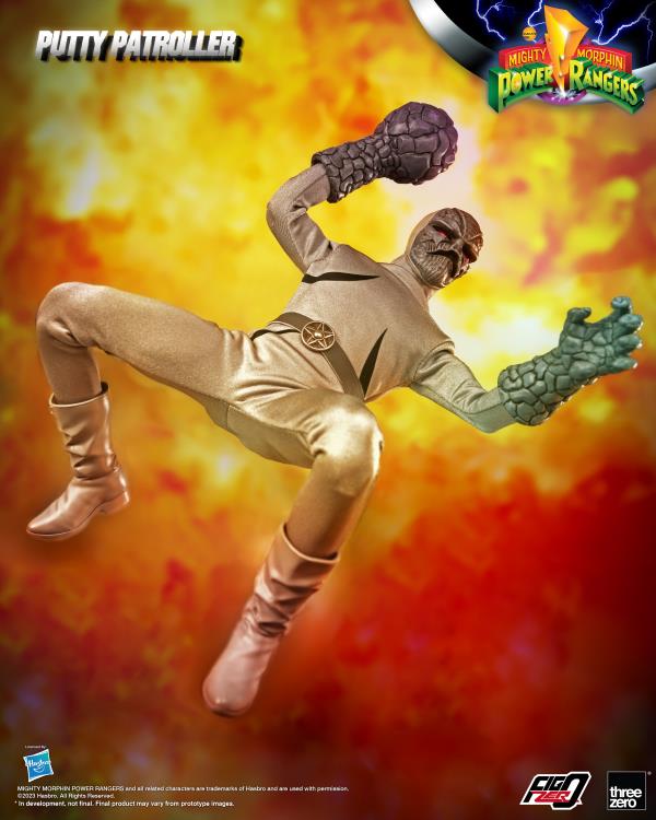 threezero Mighty Morphin Power Rangers FigZero Putty Patroller 1/6 Scale 12-Inch Figure - View 14