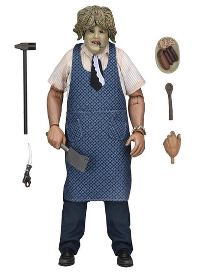 NECA The Texas Chainsaw Massacre Leatherface with Old Lady Mask 8-Inch Clothed Action Figure - View 12