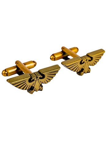 AAA Merchandise Warhammer 40,000 Imperium Zinc Alloy Cufflinks