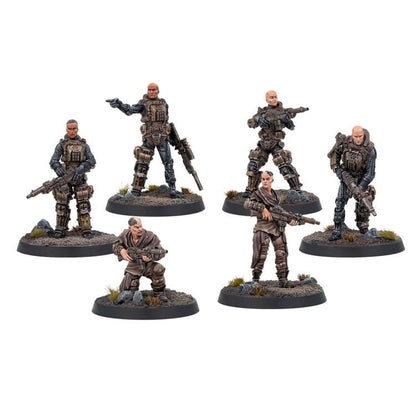 Modiphius Entertainment Fallout Children of Atom Choir Resin Miniatures Set - View 3