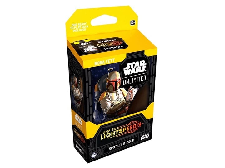 Fantasy Flight Games Star Wars: Unlimited Jump to Lightspeed Boba Fett Spotlight Deck - View 2