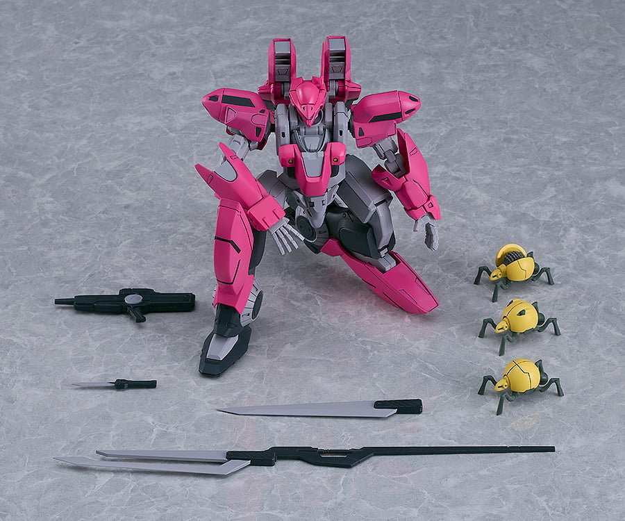 Good Smile Martian Successor Nadesico Moderoid Aestivalis 0G Battle Frame Model Kit - View 11