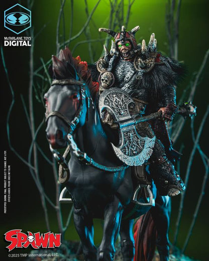 McFarlane Toys Spawn: The Dark Ages Spawn the Bloodaxe with Horse Action Figure Two-Pack - View 6