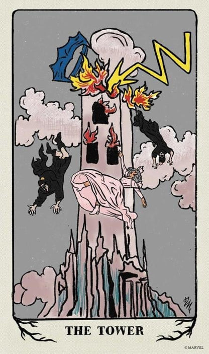 Insight Editions Marvel Agatha All Along Tarot Deck and Guidebook with Agatha Harkness - View 4
