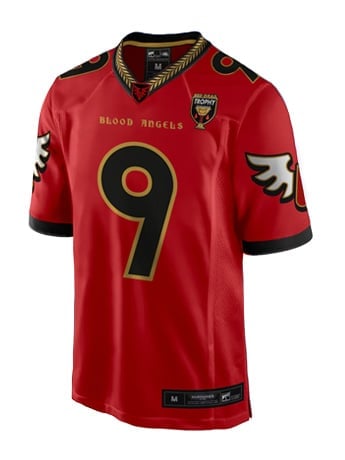 AAA Merchandise Warhammer 40,000 Blood Angels Sports Jersey Apparel