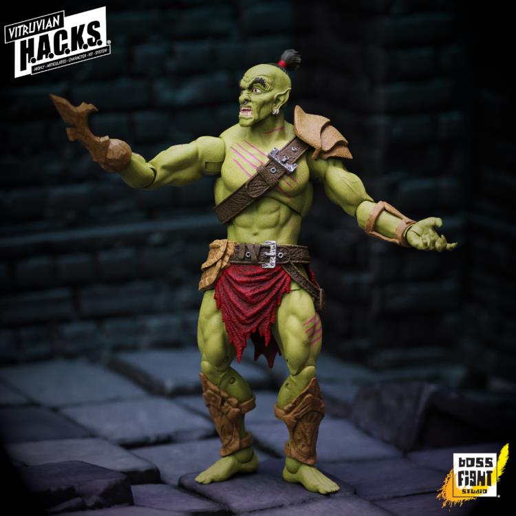 Boss Fight Studio Vitruvian H.A.C.K.S. Bur'Zagi (Mighty Orc Sovran) Action Figure - View 4