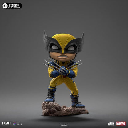 Iron Studios Marvel Deadpool & Wolverine MiniCo Wolverine 5.7-Inch Figure - View 3